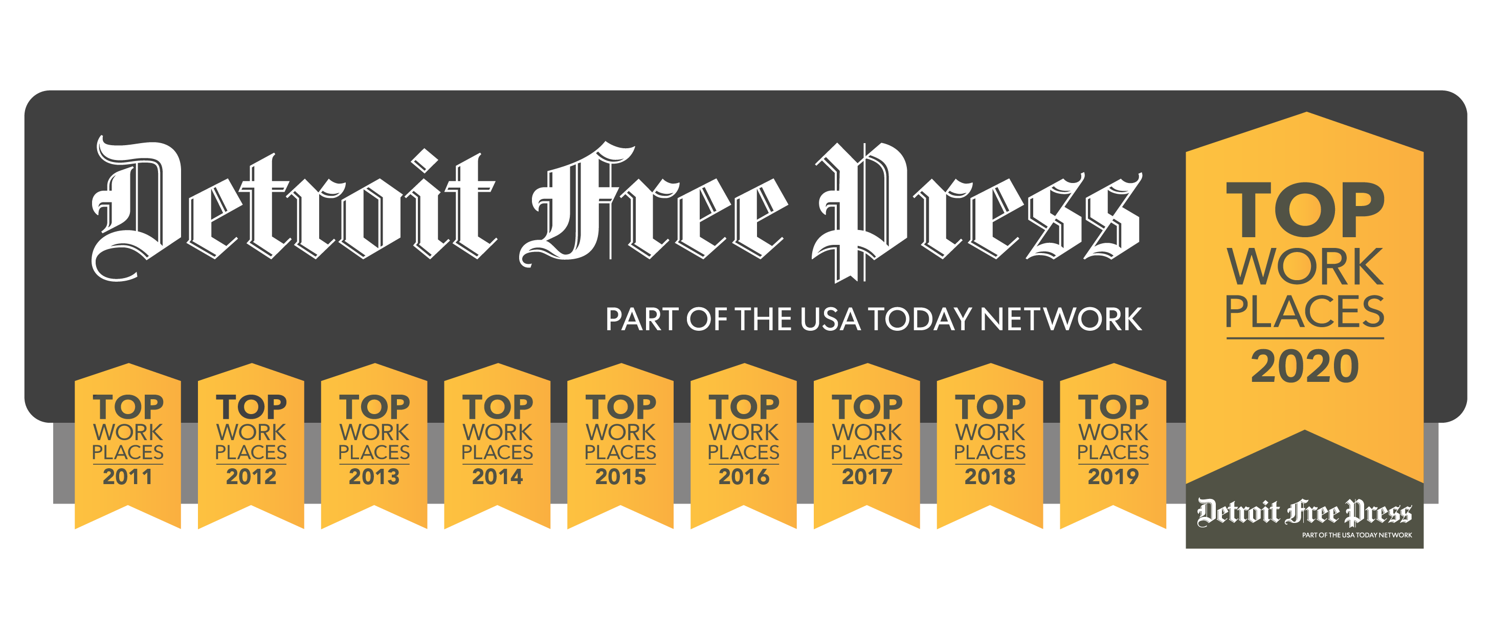 Top Workplace 10 Years in a Row